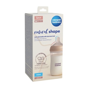 Flašica Antikolik Dual Zone 260Ml Canpol Babies Natural 35/401 - Img 2
