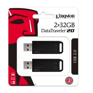 Fleš pen Data Traveler 20 dvopak Kingston DT20/32GB-2P - Img 3
