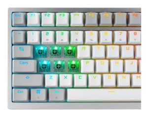 Gaming tastatura M701 ROG Azoth bela Asus mehanička bežična RGB OLED - Img 7