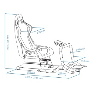 Gejmerska stolica Racing Seat Pro UVI 1226670 - Img 4