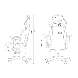Gejming stolica Grip office chair Black/Blue 039631 - Img 3