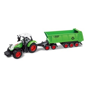 Igračka Traktor sa Prikolicom Zelena Prikolica 398.635157