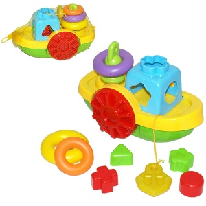 Igračka za bebe čamac set 8 kom 43-621000