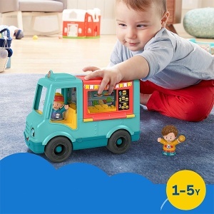 Igračka za bebe kamion Burger Truck Fisher Price 969917 - Img 3