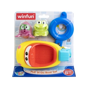 Igračka za kupanje Brod sa žabom Winfun 47283