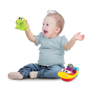 Igračka za kupanje Brod sa žabom Winfun 47283 - Img 3