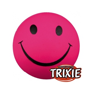 Igračka za pse Trixie Lopta Smajli 6cm