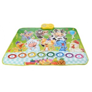 Igračke za bebe Muzička podloga Životinje 90x70cm Eddy Toys 45679 - Img 2