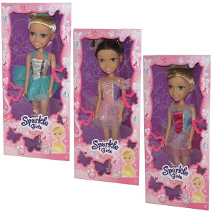 Igračke za devojčice Lutke Sparkle girlz Ballerina 50cm 44-395000