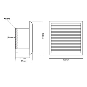 Izduvni ventilator V02106 - Img 3