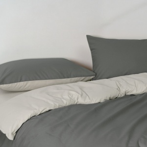 Jastučnica CB Bicolor set 2/1 50x70 antracit/svetlo siva 025582 - Img 2