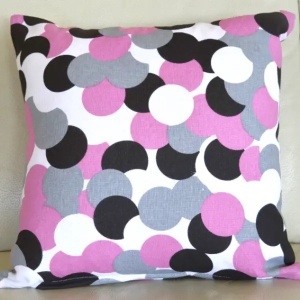 Jastuk Bubbles rozi 40x40 2415