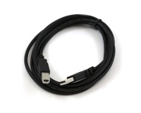 Kabl E-Green USB A na USB B M/M 1.8m crni Premium bakar