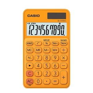 Kalkulator džepni SL 310 oranž Casio CasSL310RG
