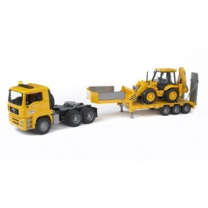 Kamion MAN sa JCB utovarivačem Bruder 027766 - Img 3