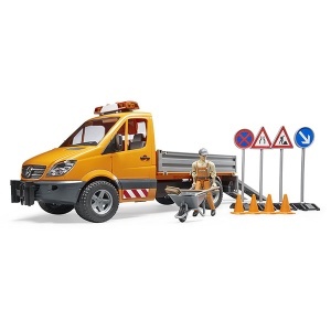Kamion MB Sprinter putar sa dodacima Bruder 025373 - Img 1