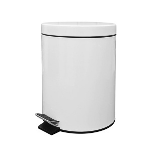 Kanta za otpatke 5L metal bela Keten 1003781