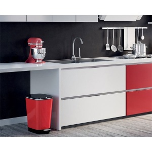Kanta za otpatke Chic M metalik crvena Kis CU 237579 - Img 3