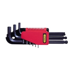 Ključevi inbus loptasti 1,0-10 mm - set 10 komada Stanley 0-69-256