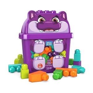 Kocke 25 delova Hippo Mega Bloks 911725