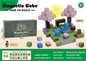 Kocke magnetne 128kom