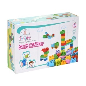 Kocke za decu 40kom mekane 781875