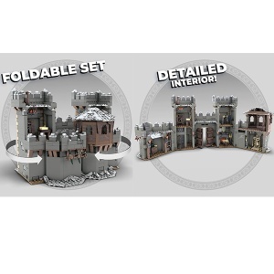 Kockice Game of Thrones 1208 delova Mega Construx 859409 - Img 2