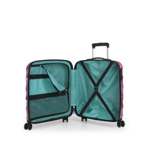 Kofer mali (kabinski) 40x55x20 cm ABS+PC 37,6l-2,7 kg Clover - Img 4