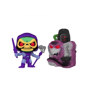 Kolekcionarske figure Masters of the Universe POP! Town Snake Mountain Skeletor 9cm - Img 2