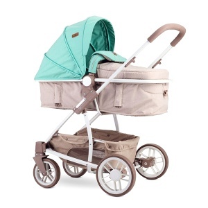 Kolica Set Lorelli S 500 Beige and Green dots 10020851966 - Img 2