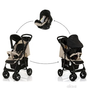 Kolica za bebe trio set Shopper Hauck A026432 BEIGE