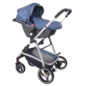 Kolica za decu set Lorelli Sola Dark Blue 10021331904 - Img 3