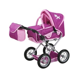 Kolica za lutku Ruby Jednorog Lila Knorr Toys 63172 - Img 2