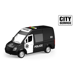 Kombi policija crni sa zvukom i svetlom City Service 44108