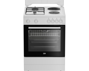 Kombinovani šporet FBE 64010 WDN belo-crni Beko - Img 4