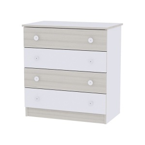 Komoda White Light Oak Lorelli Bertoni 10170070036
