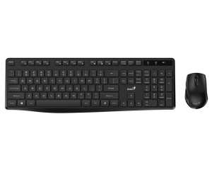 Komplet tastatura i miš Genius KM-8206S Wireless USB YU crni - Img 3