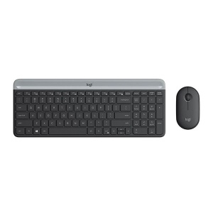 Komplet tastatura i miš MK470 grafitni Logitech bežični US raspored slim - Img 2