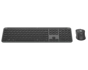 Komplet tastatura i miš MK950 Signature crno-sivi Logitech bežični US raspored - Img 4