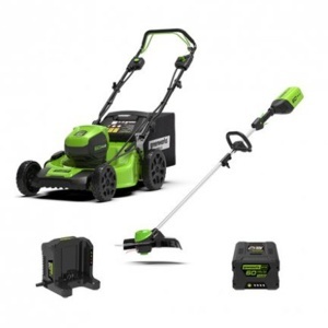 Kosilica ACCU SET GD60LM51HP + trimer Greenworks 8037