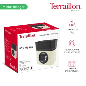 Kuhinjska vaga Terraillon 15111 Bazz Mythique srebrna - Img 4