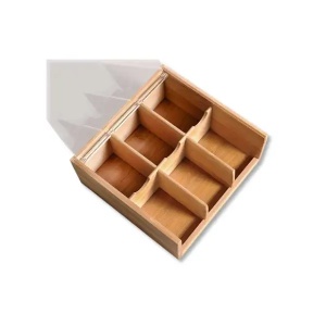 Kutija za čaj od bambusa 22x21x9.5cm Kesper KSP58903 - Img 2