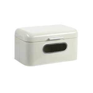 Kutija za hleb metalna 30x18x15cm bež Kesper KSP18053