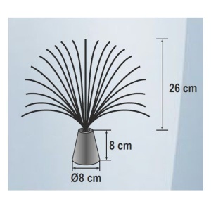 LED dekorativna lampa sa staklenim vlaknima Home FOL1 - Img 2