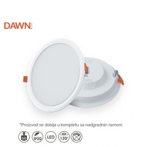 Led panel ugradni KNC1 12W 960Lm 6500K Dawn 201275