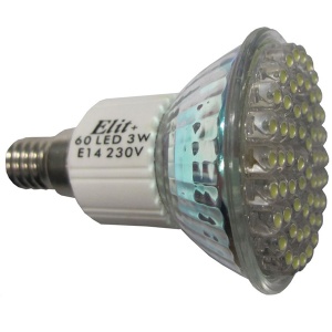 LED sijalica Elit JDR 60LED E14 3W 230V 3500K EL 0971