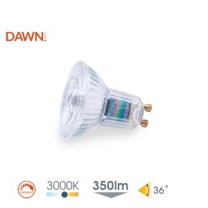 Led sijalica GU10 dimabilna 5,5W 350Lm 3000K Dawn 100204
