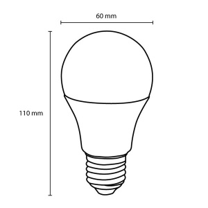 Led sijalica sa promenljivim int svetla 10W Prosto LS-A60-CW-E27/10-DIM - Img 3