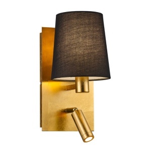 Led Zidna Lampa Marriot Zlatna-Crna 271470279 Trio Lighting 160220899