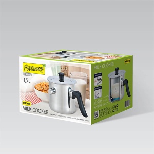 Lonac za mleko sa poklopcem 1,5 L inox Maestro MR1698 - Img 4